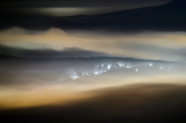 Köd Salgótarján felett.
Forrás: MTI
Szerző: Komka Péter